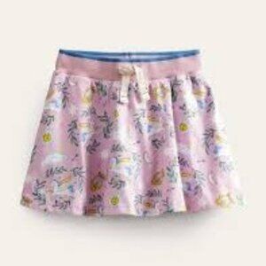 Mini Boden Pink Greek Mythology Skort, Size 9/10